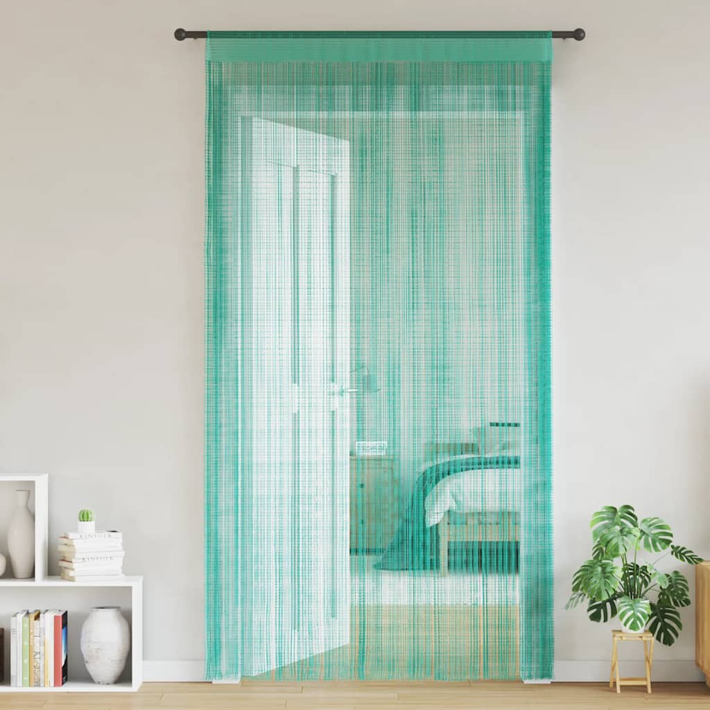 vidaXL Draadgordijnen 2 st 140x250 cm wit