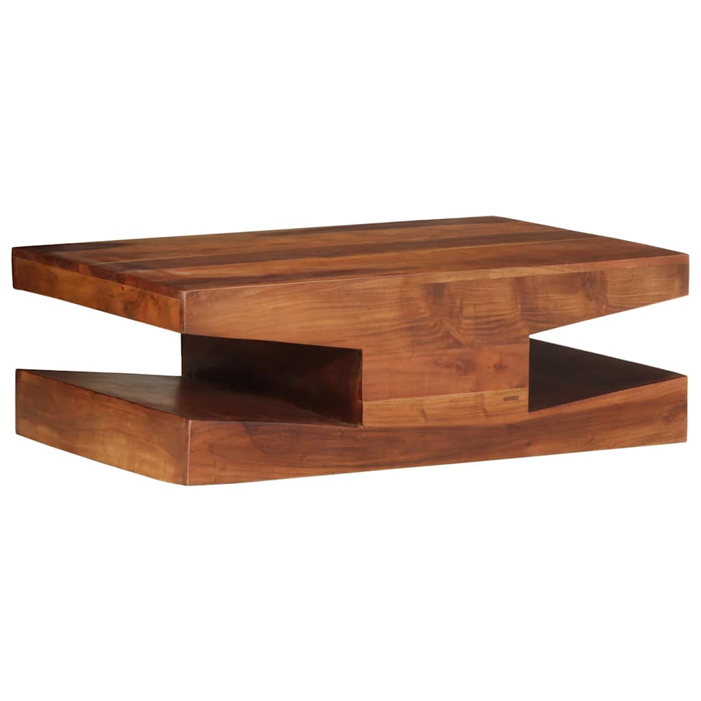 vidaXL Salontafel 90x60x30 cm massief acaciahout