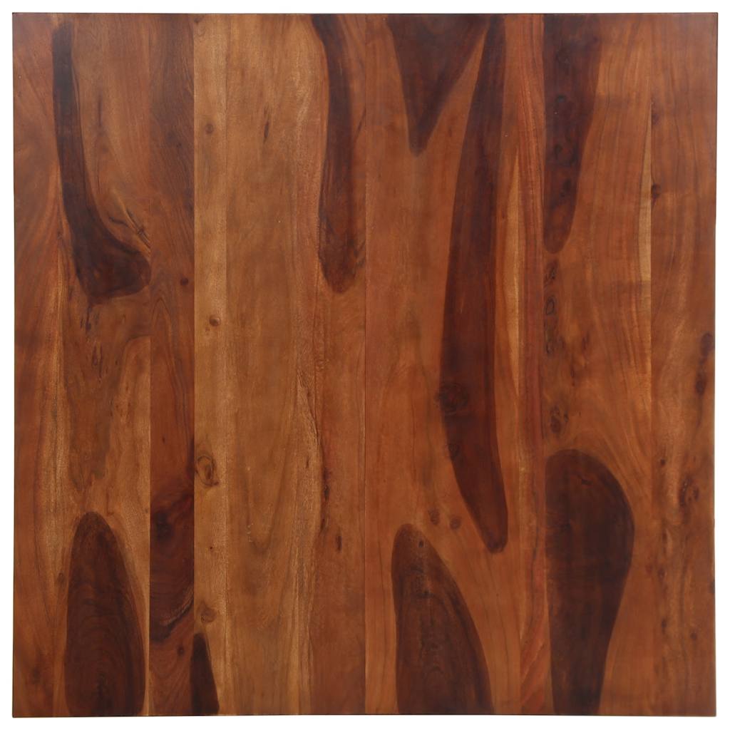 vidaXL Dining Table 120x120x77 cm Solid Acacia Wood