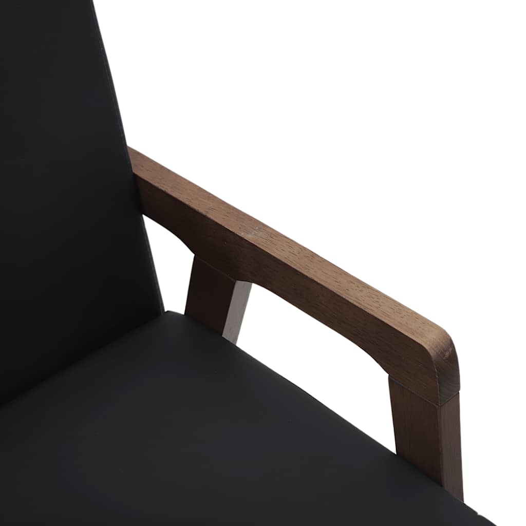 vidaXL Eetkamerstoelen met kussens 2 stuks bruin massief hout rubber