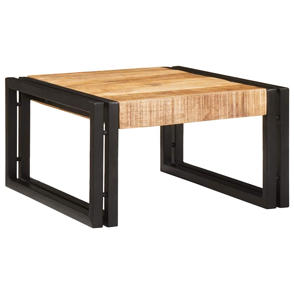 vidaXL Badkamerrek Bruin 40 x 50 x 23 cm Massief ruwe mango hout