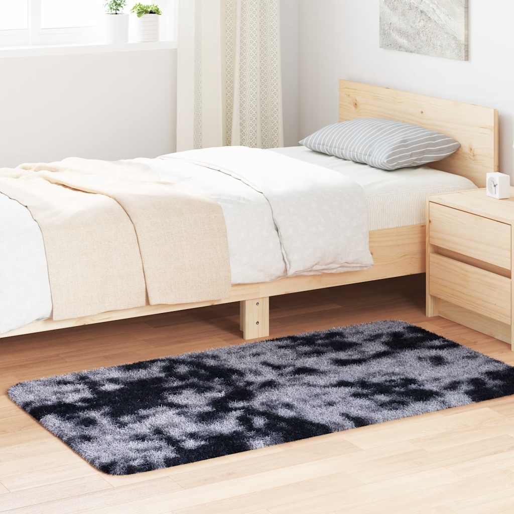 vidaXL Hoogpolig vloerkleed NAVARRA 60x100 cm polyester beige