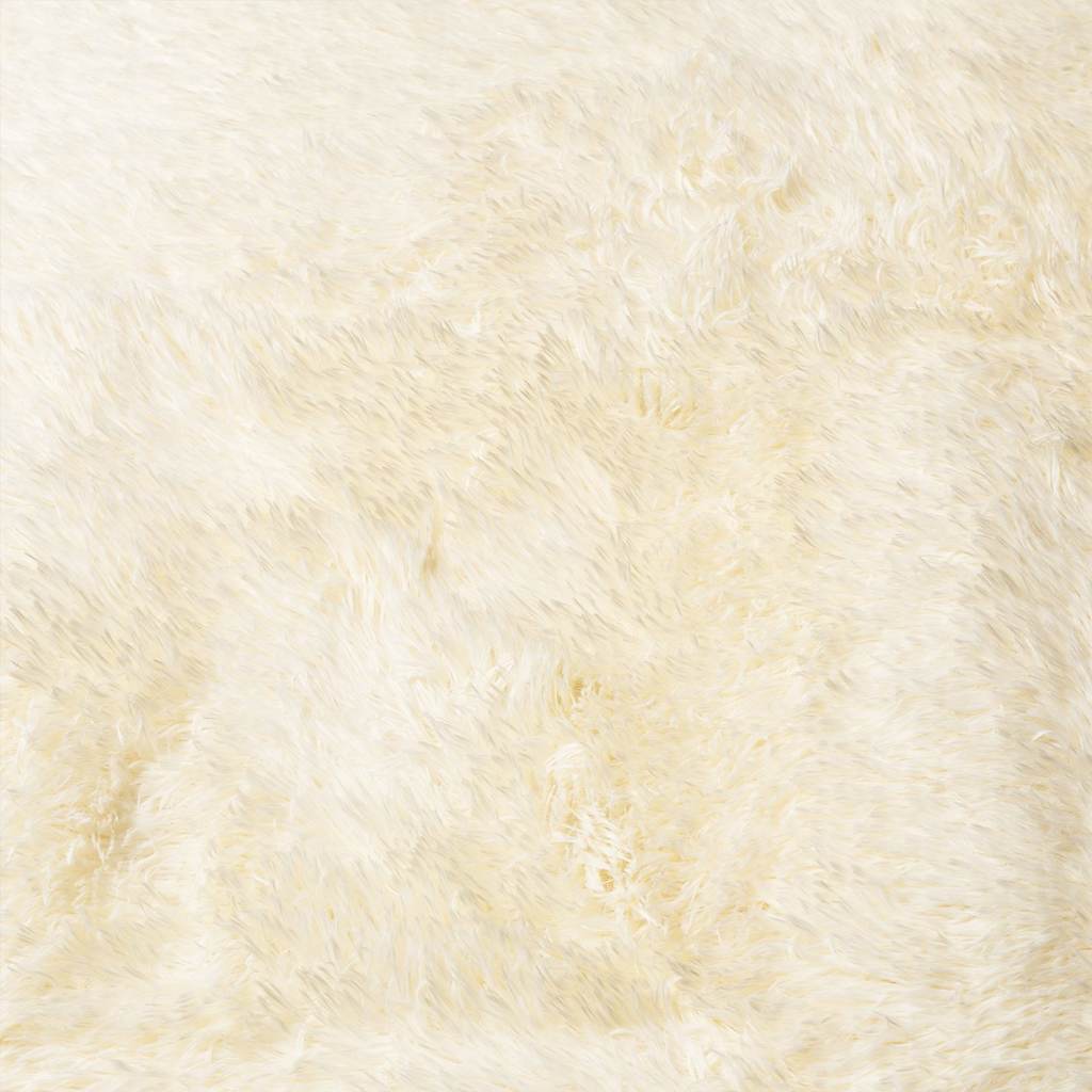 vidaXL Hoogpolig vloerkleed NAVARRA 60x100 cm polyester beige
