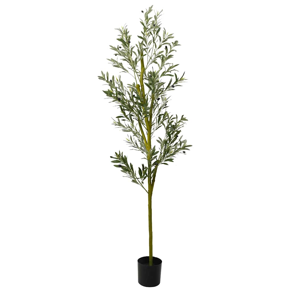 vidaXL Artificial Olive Tree 450 Leaves 120 cm Green