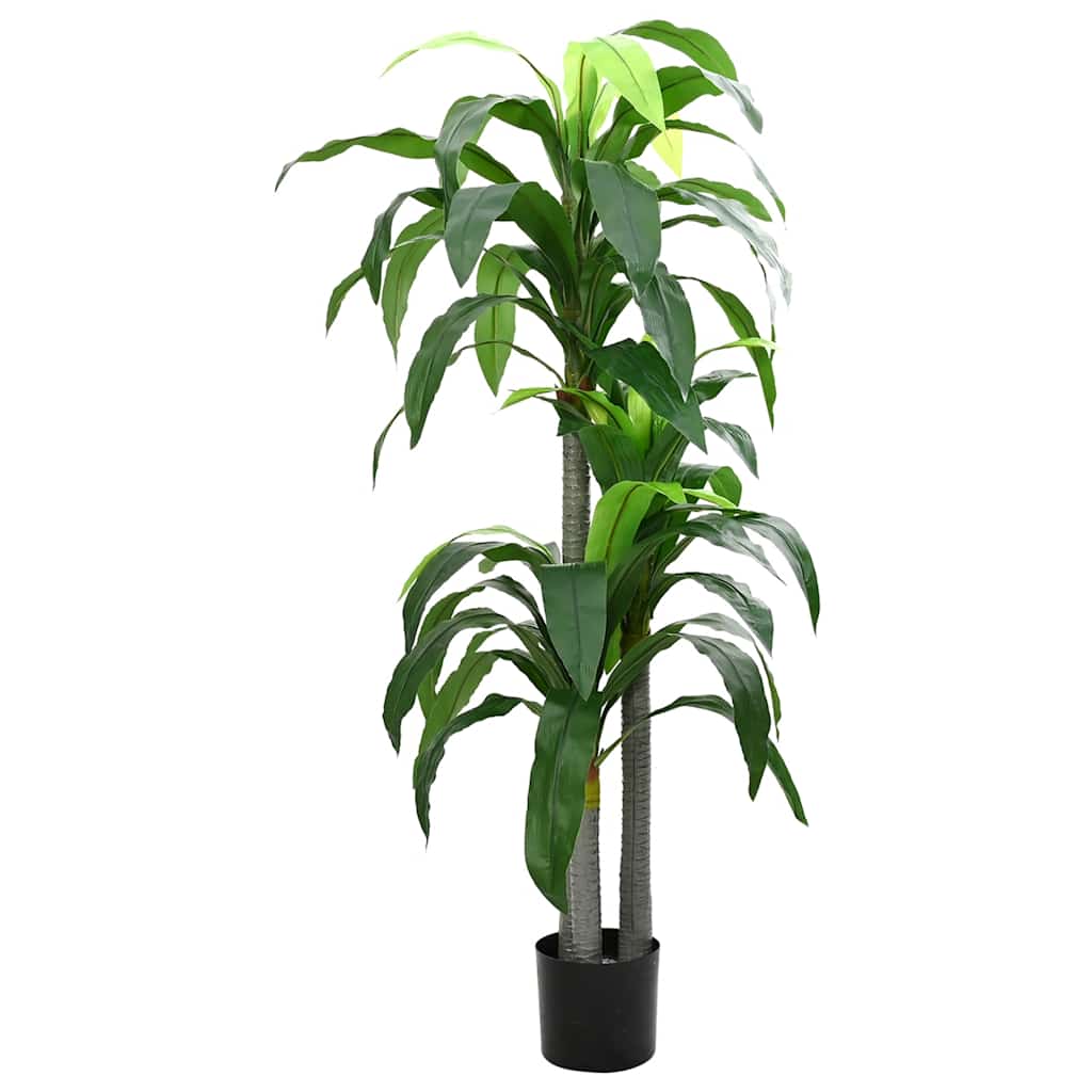 vidaXL Kunstboom Dracaena 36 bladeren 120 cm groen