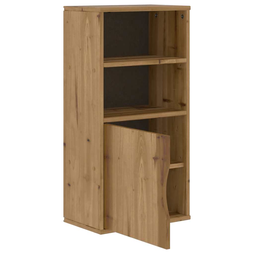 vidaXL Bijzetkast ODDA 40x24x79 cm massief grenenhout