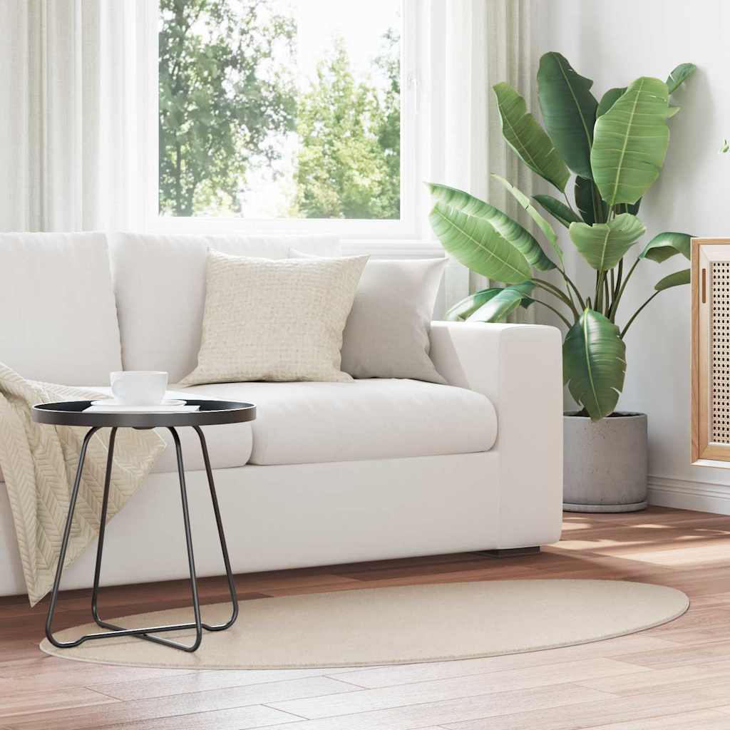 vidaXL Vloerkleden HUARTE Antraciet 100 x 200 cm Polyester