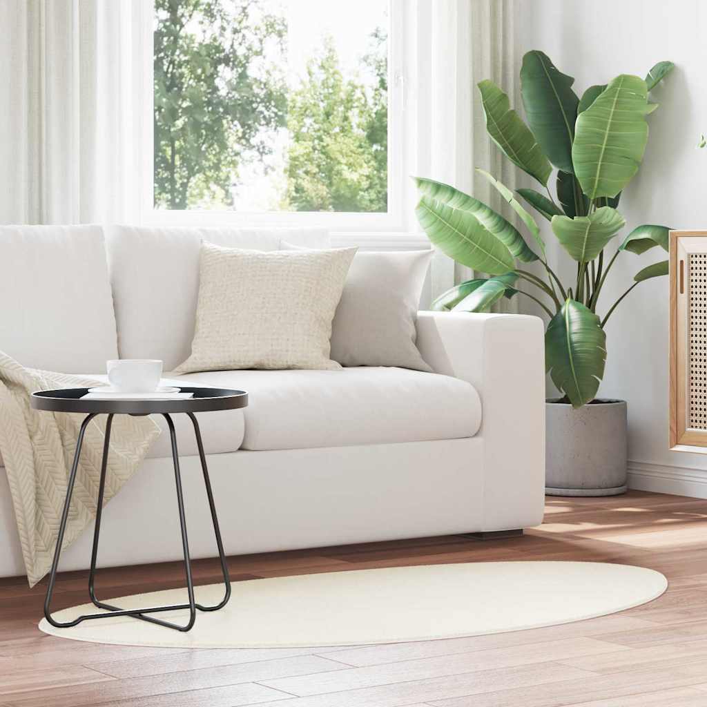 vidaXL Vloerkleden HUARTE Antraciet 100 x 200 cm Polyester