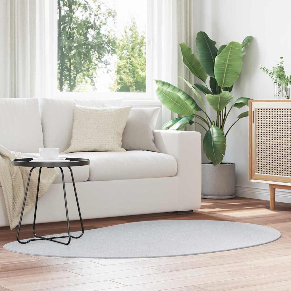 vidaXL Vloerkleden HUARTE Antraciet 100 x 200 cm Polyester