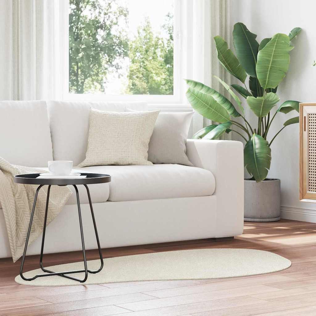 vidaXL Vloerkleden HUARTE Antraciet 100 x 200 cm Polyester