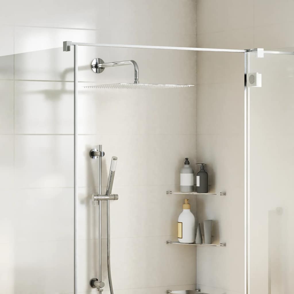 vidaXL Round Rain Shower Head 30 cm Stainless Steel 304