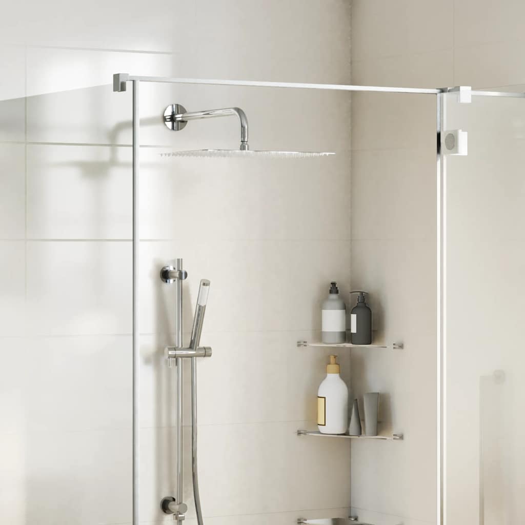 vidaXL Round Rain Shower Head 30 cm Stainless Steel 304