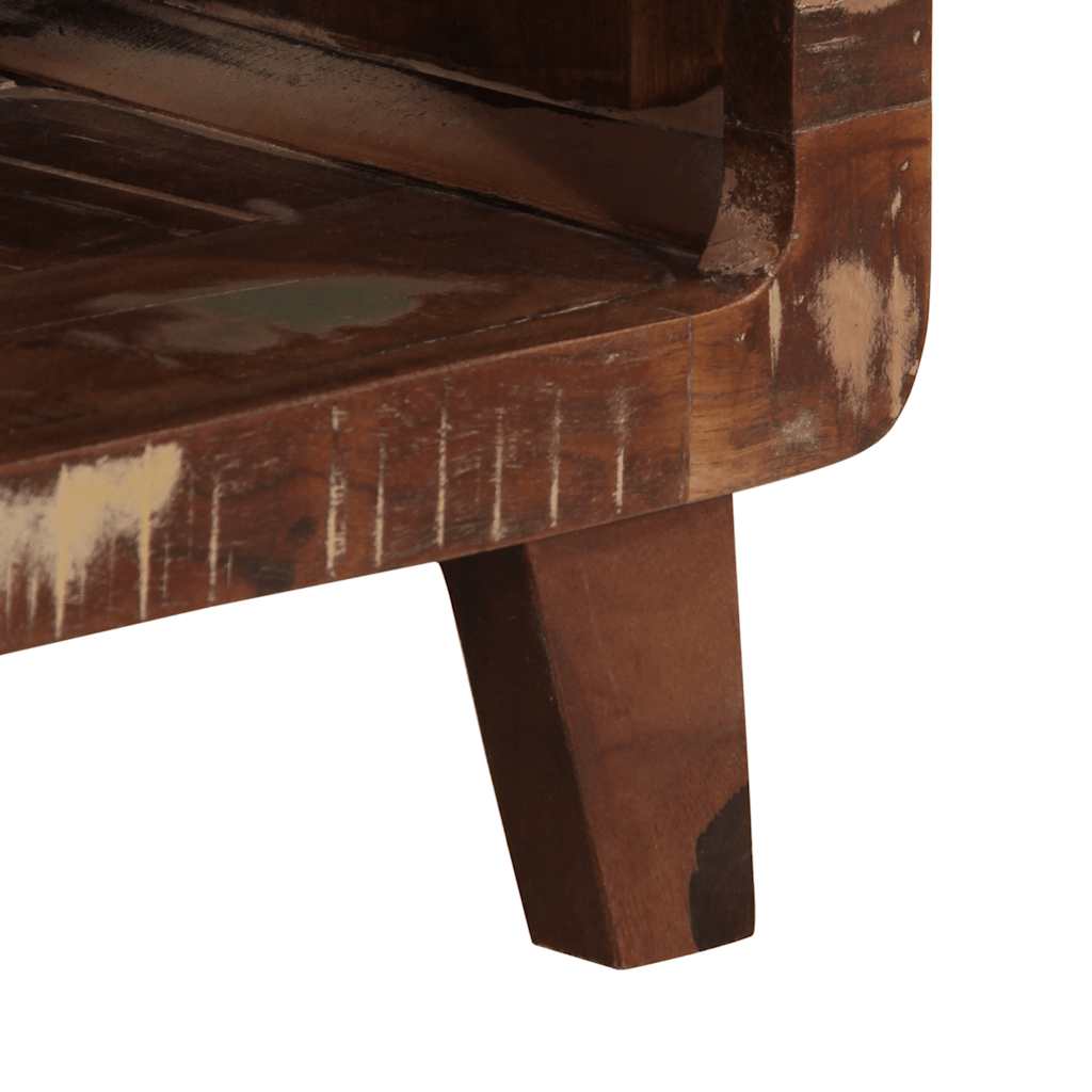 vidaXL Tv-meubel 105x46x32 cm massief ruw mangohout