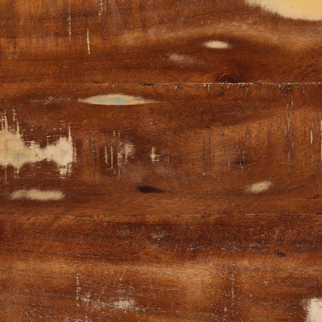 vidaXL Tv-wandmeubel 100x32x25 cm massief hout ruw mangohout