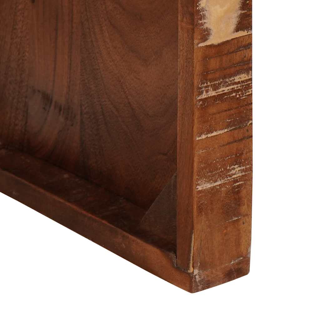 vidaXL Nesting Tables 3 pcs Brown Solid Mango Wood