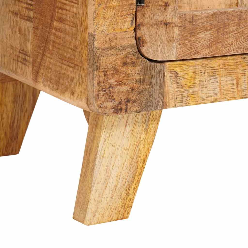 vidaXL Badkamerkast Bruin Massief mangohout en engineered hout