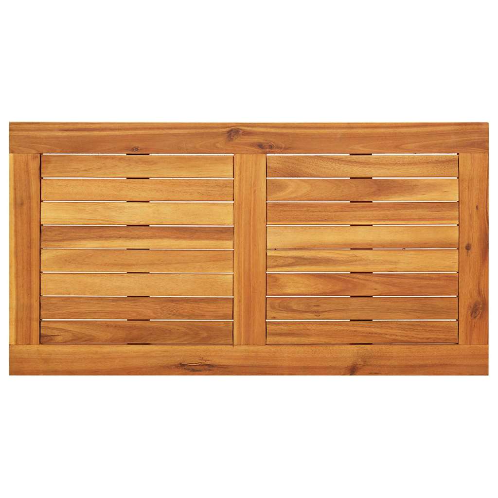 vidaXL Tuinbank Set met kussen 6 pcs Zwart en Crème poly rattan