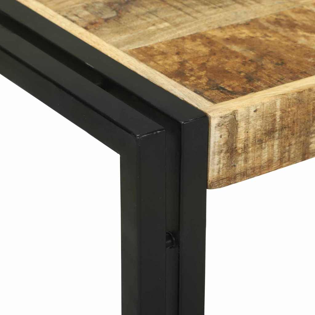 vidaXL Salontafel 2 pcs Bruin 48 x 40 x 40 cm Massief Mango Hout