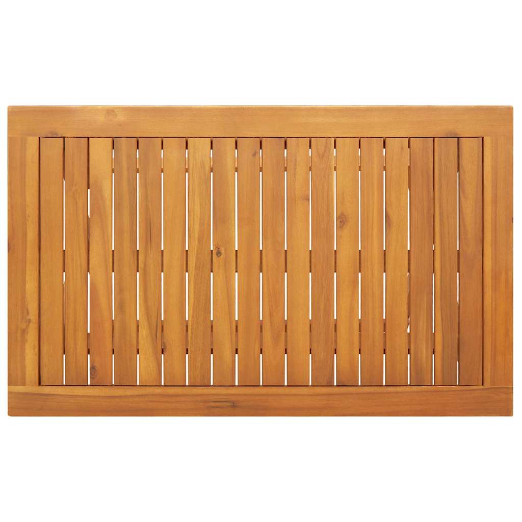 vidaXL Bistroset 5 pcs Olie Natuurlijk Massief Acacia Hout