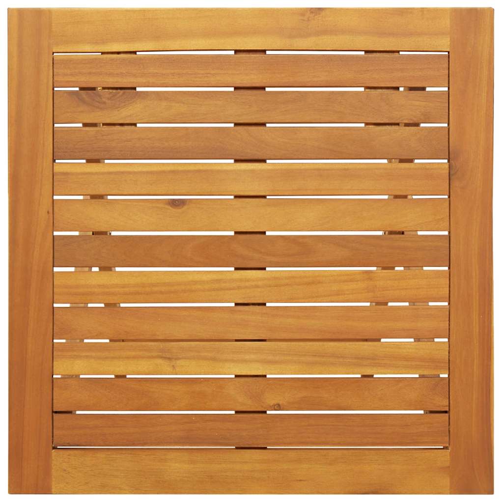 vidaXL Bistroset 3 pcs Olie Natuurlijk Massief Acacia Hout