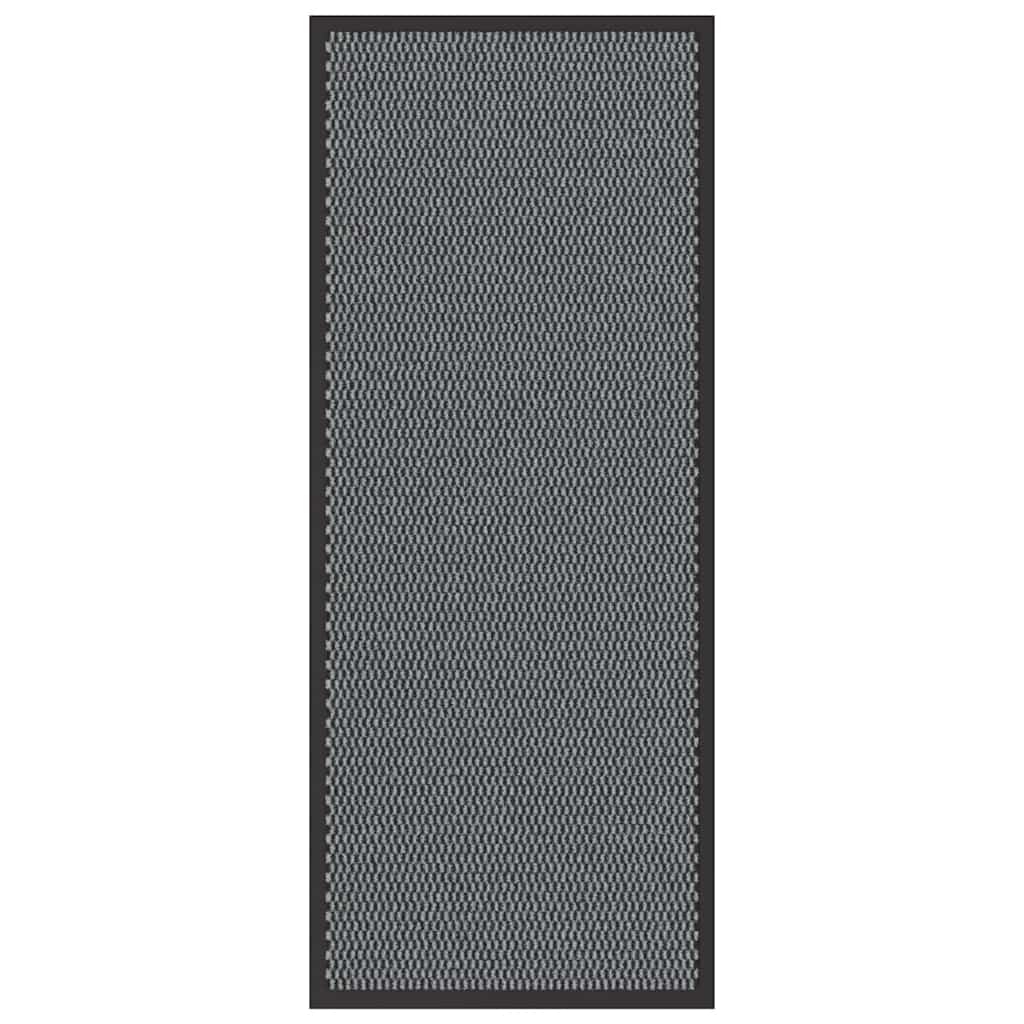 vidaXL Deurmat 40x60 cm antracietkleurig
