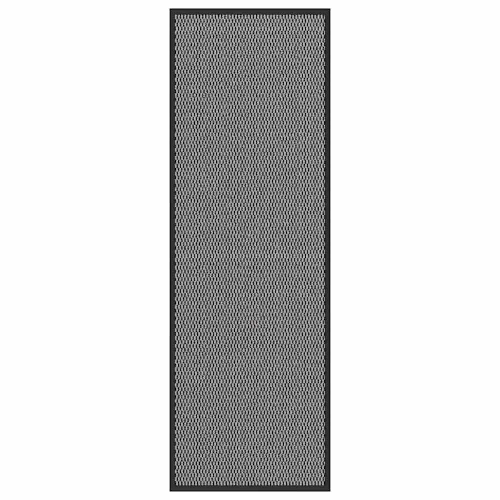 vidaXL Deurmat 40x60 cm antracietkleurig