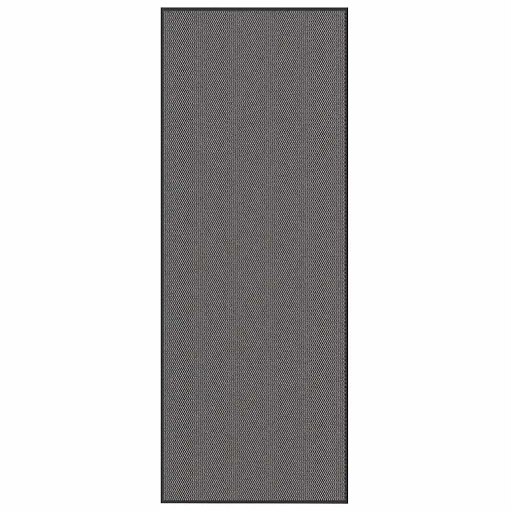 vidaXL Deurmat 40x60 cm antracietkleurig
