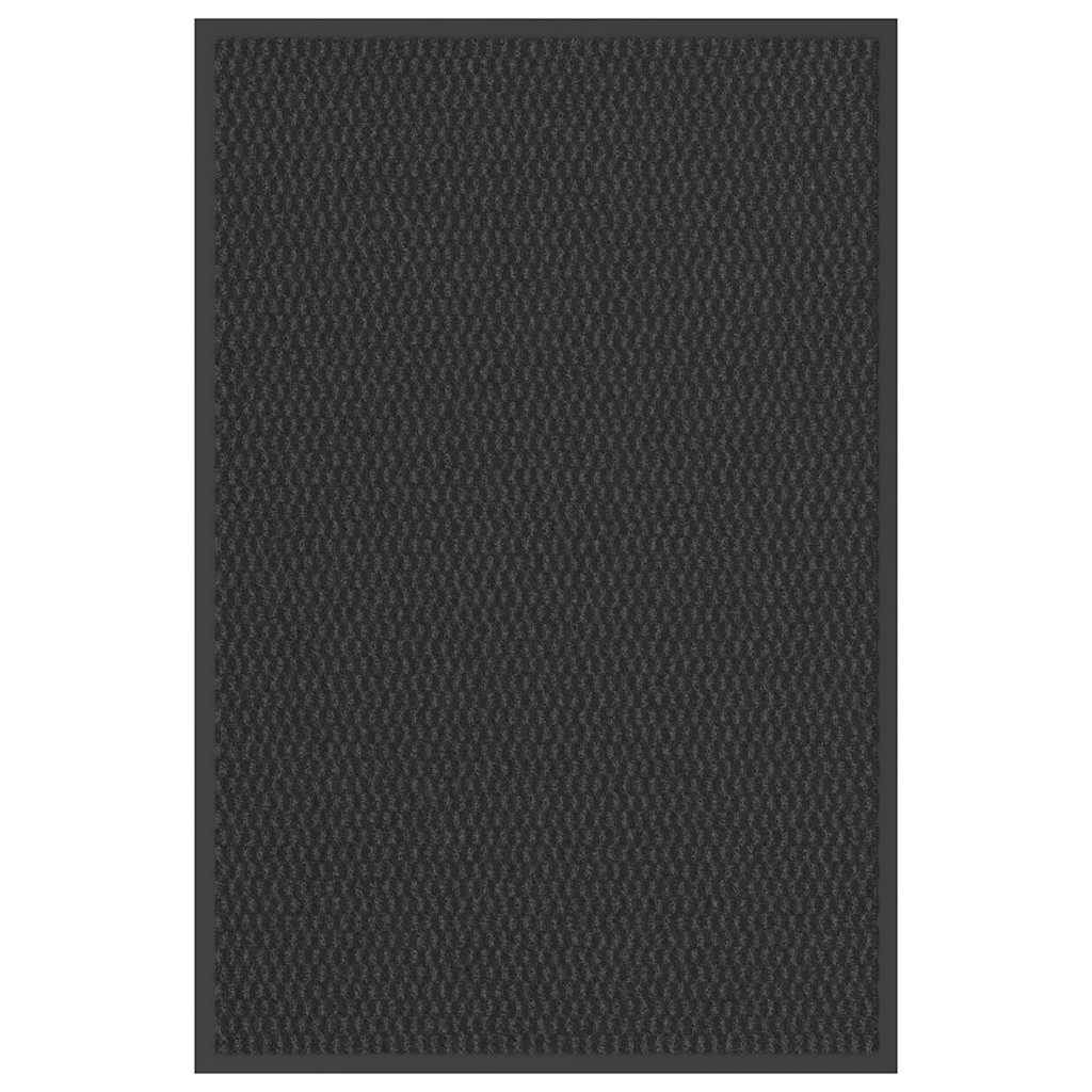 vidaXL Deurmat 40x60 cm antracietkleurig