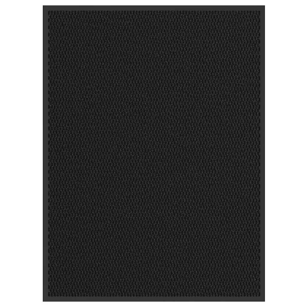 vidaXL Deurmat 40x60 cm antracietkleurig