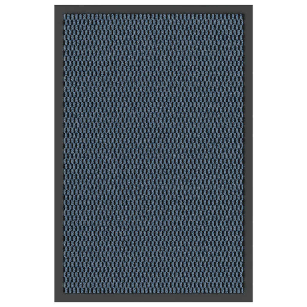 vidaXL Deurmat 40x60 cm antracietkleurig