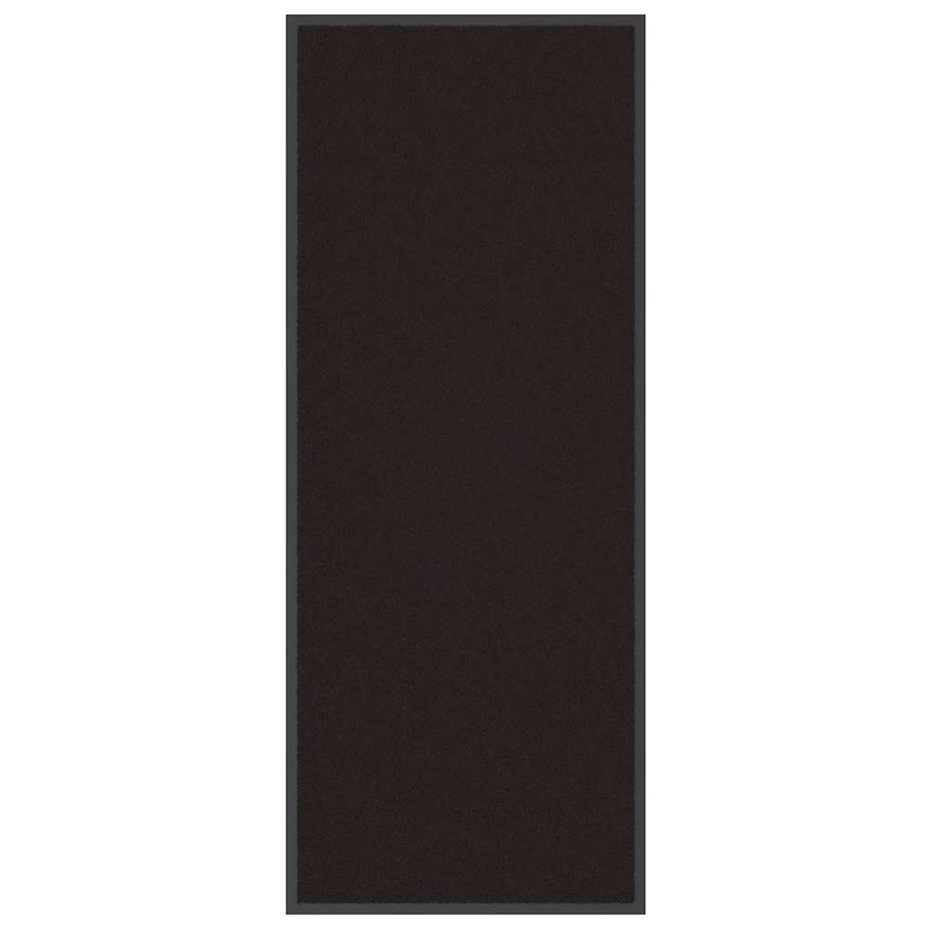 vidaXL Deurmat 40x60 cm zwart