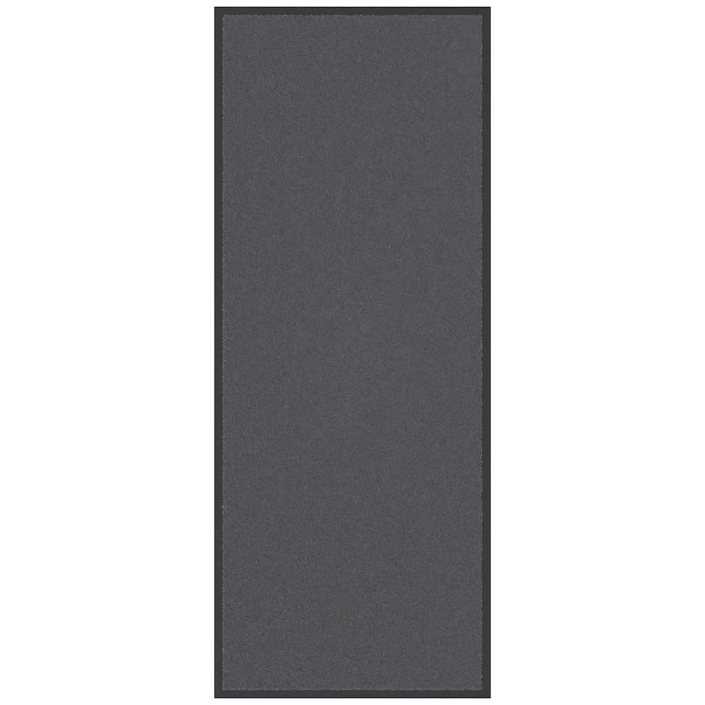 vidaXL Deurmat 40x60 cm zwart