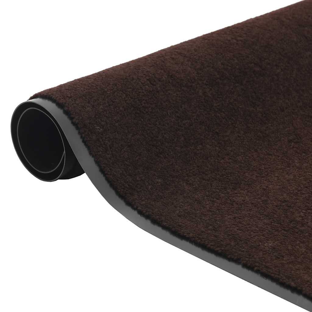 vidaXL Deurmat 40x60 cm zwart