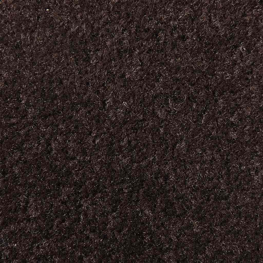 vidaXL Deurmat 40x60 cm zwart
