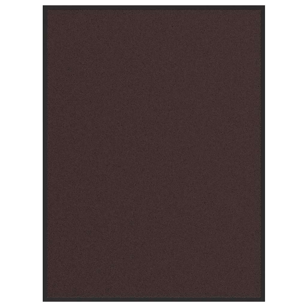 vidaXL Deurmat 40x60 cm zwart