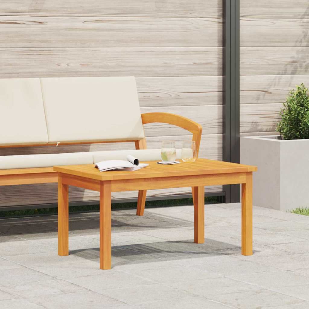 vidaXL Coffee Table Oil Natural Solid Acacia Wood