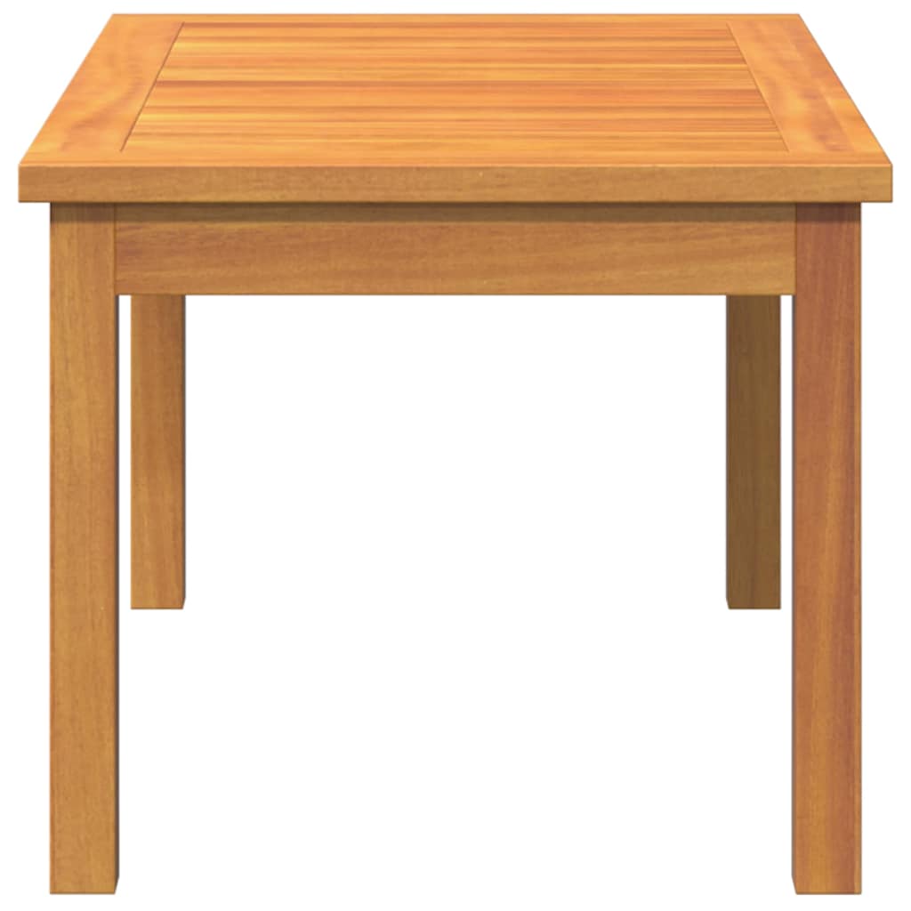 vidaXL Coffee Table Oil Natural Solid Acacia Wood