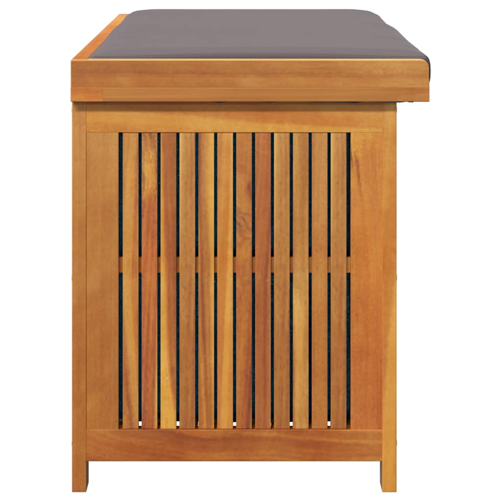 vidaXL Kussenbox voor buiten 60x50x61 cm massief acaciahout