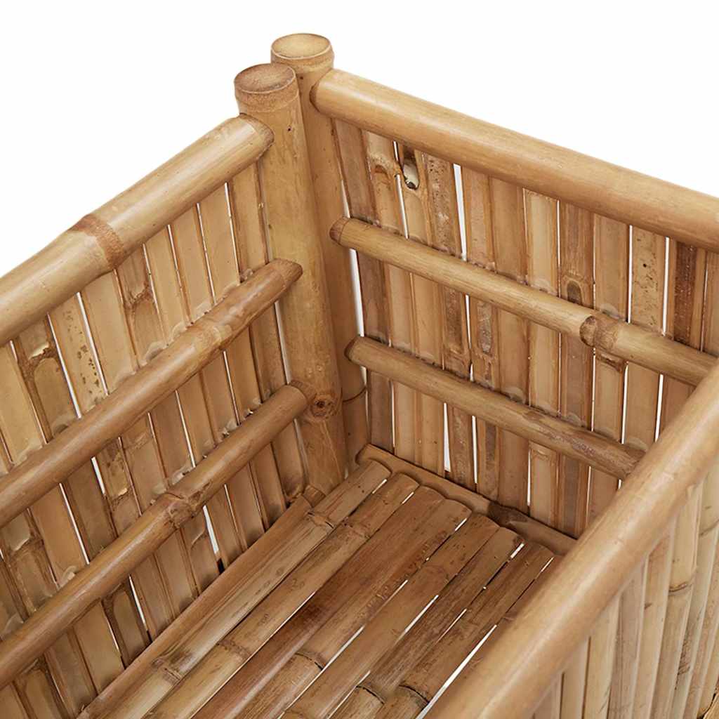vidaXL Verhoogd bed Bruin 70 x 35 x 70 cm Bamboe