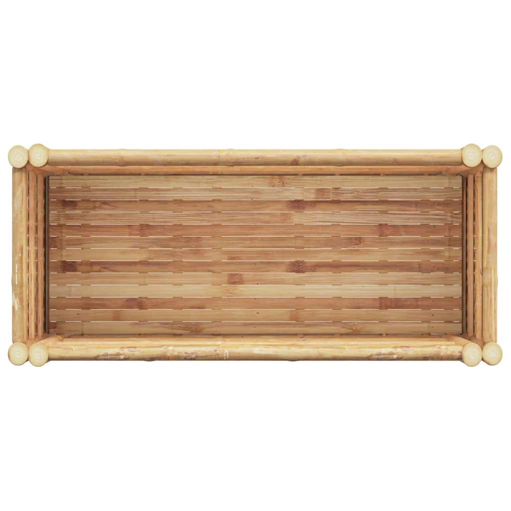 vidaXL Verhoogd bed Bruin 70 x 35 x 70 cm Bamboe