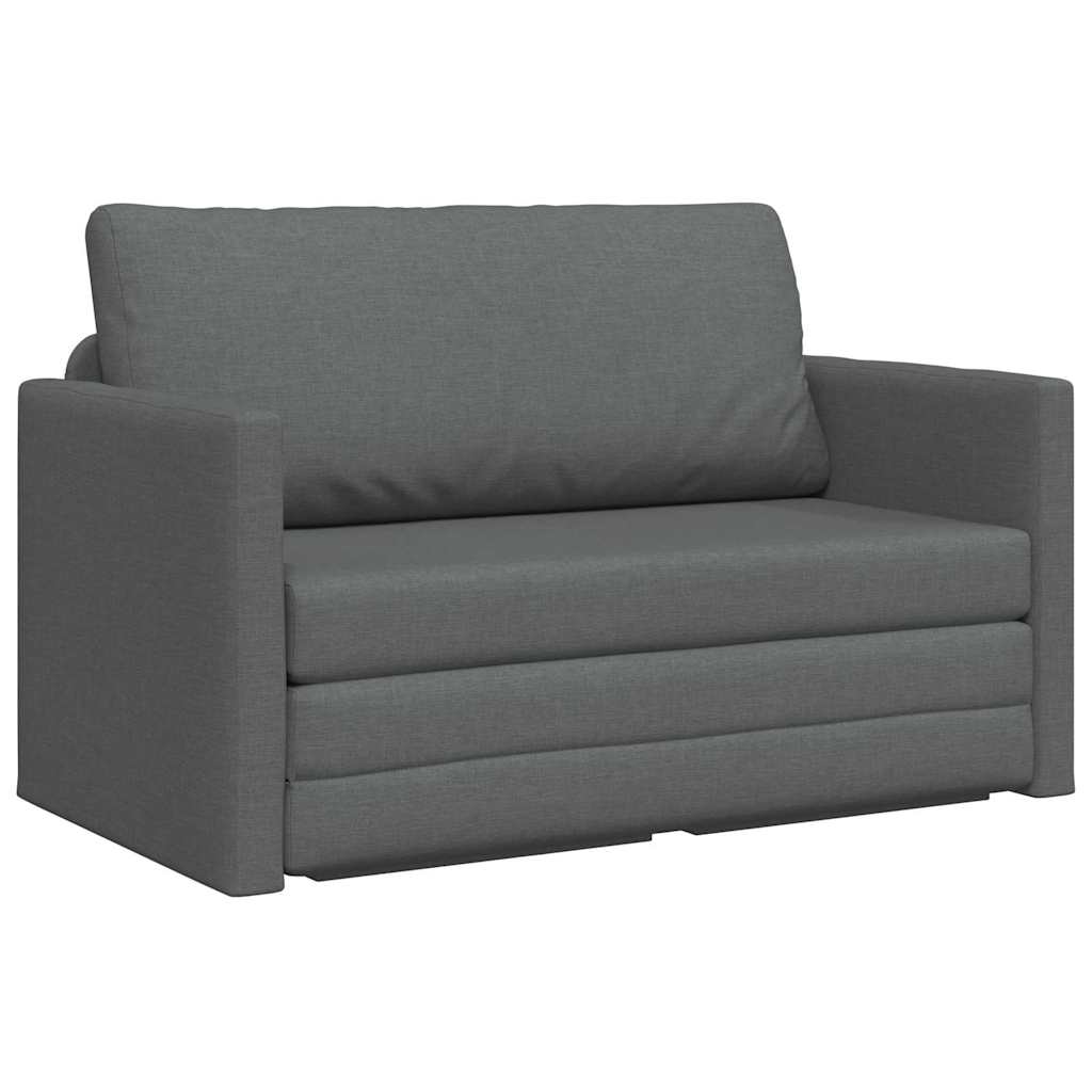 vidaXL Slaapbank 110cm Lichtgrijs Stof