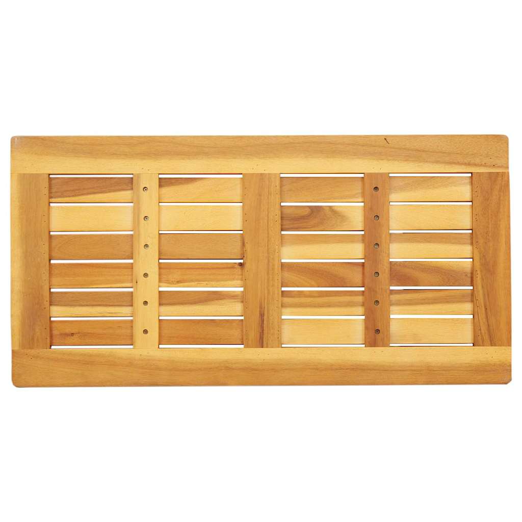 vidaXL Tafelblad Olie Natuurlijk 80 x 40 x 2 cm Massief Acacia Hout