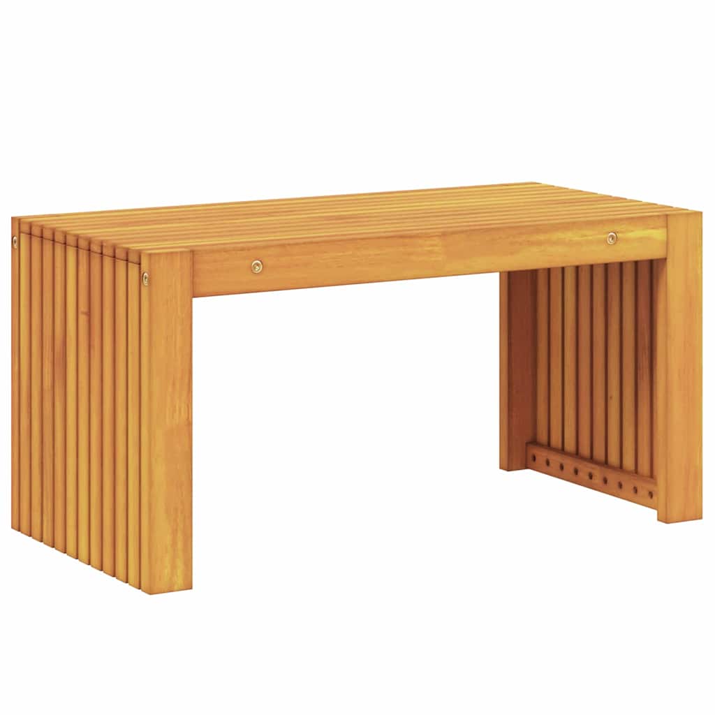 vidaXL Bijzettafel Olie Natuurlijk 70 x 35 x 35 cm Massief Acacia Hout