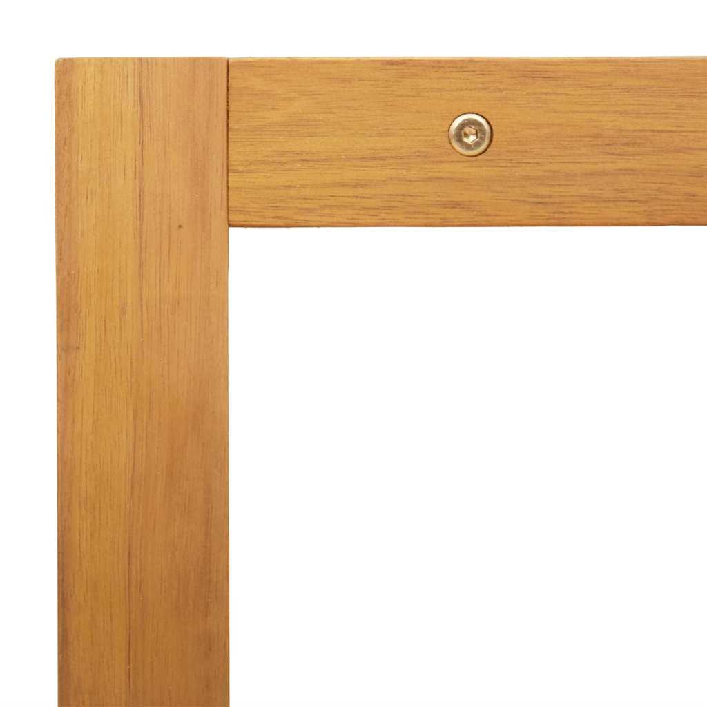 vidaXL Bijzettafel Olie Natuurlijk 70 x 35 x 35 cm Massief Acacia Hout