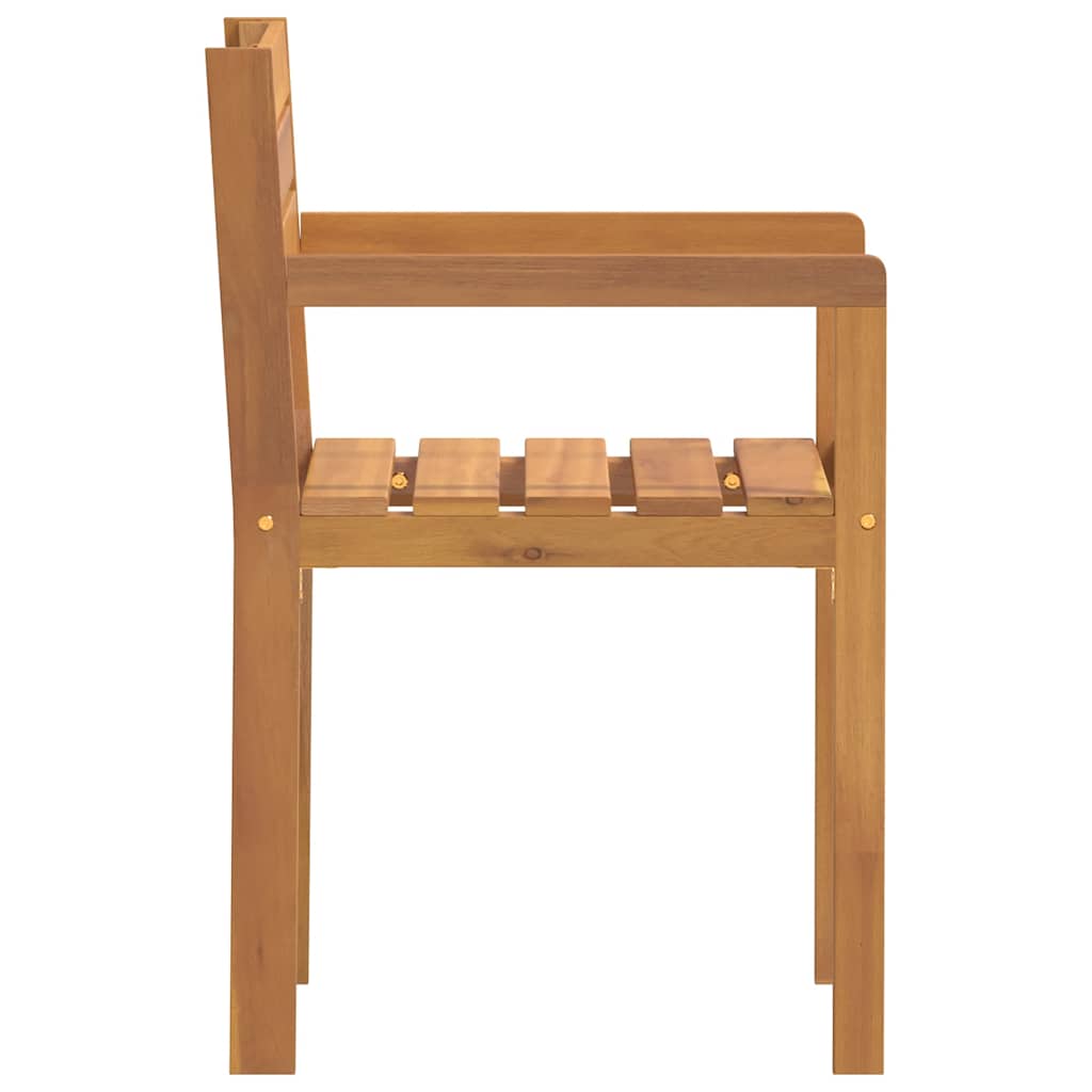vidaXL Tuinstoelen 2 st 50x53x80 cm massief acaciahout