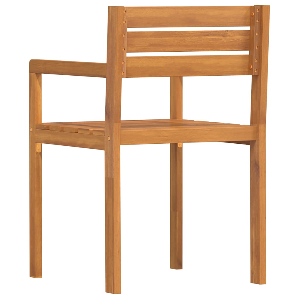 vidaXL Tuinstoelen 2 st 50x53x80 cm massief acaciahout