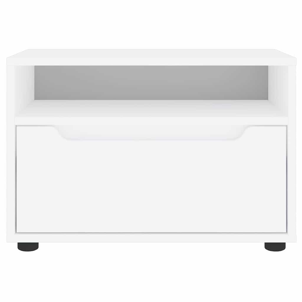 vidaXL Tv-meubel VISNES 60x40x38 cm bewerkt hout wit