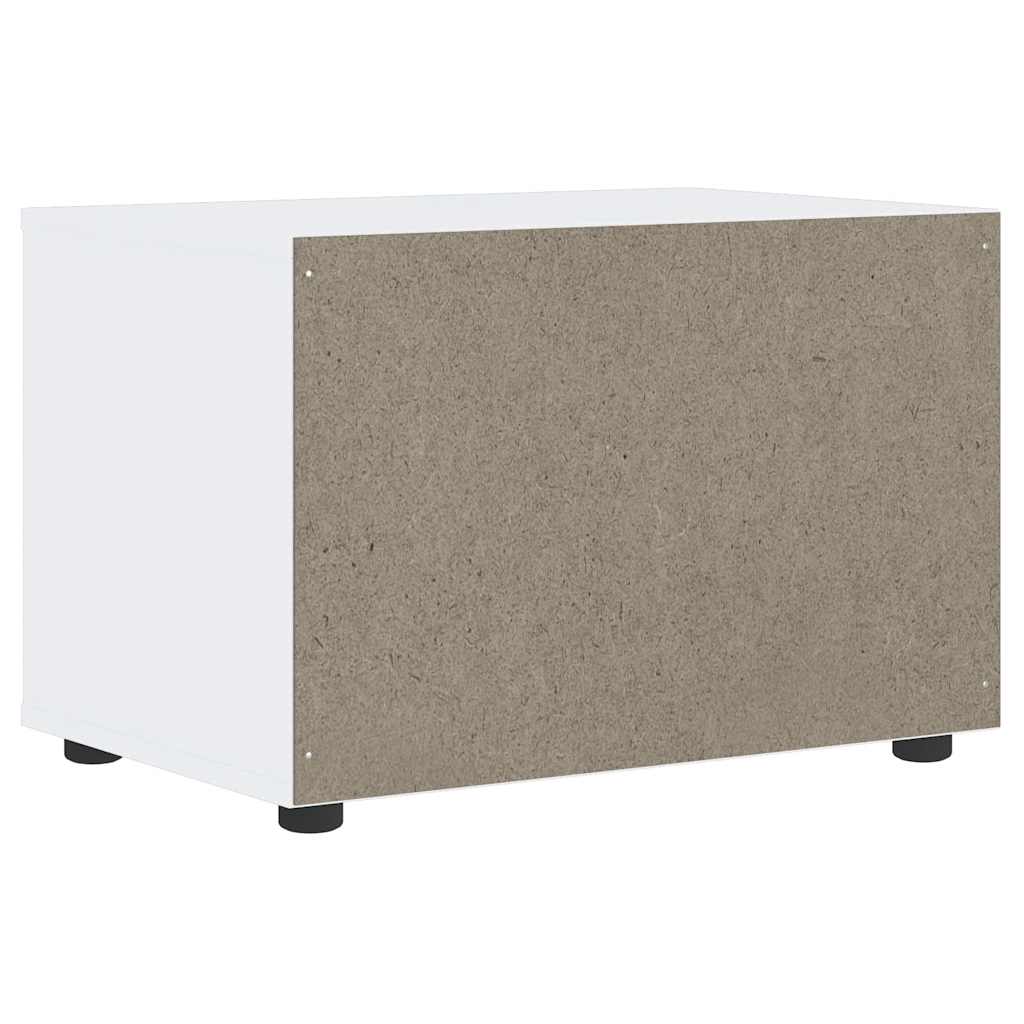 vidaXL Tv-meubel VISNES 60x40x38 cm bewerkt hout wit