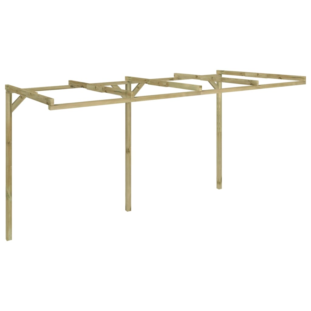 vidaXL Pergola 2x4x2.2 m wood