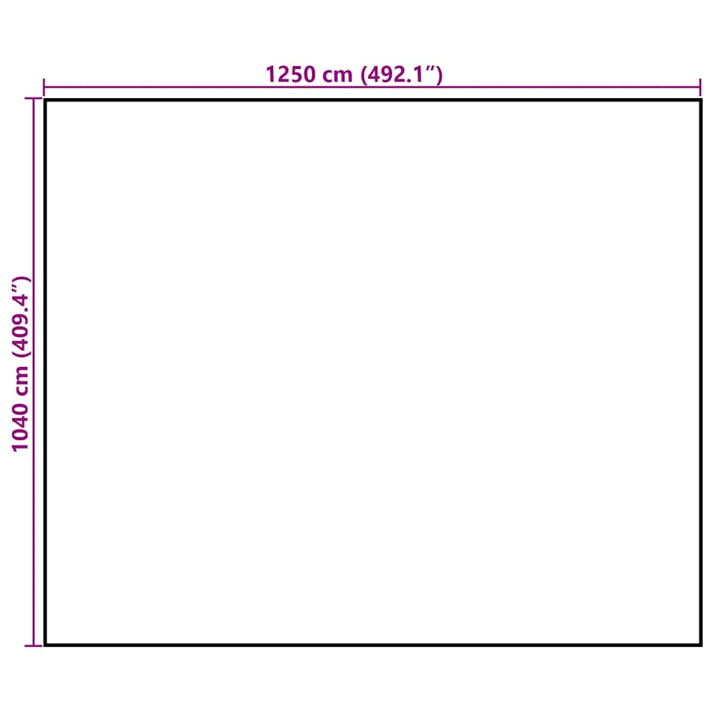 vidaXL Haystack Cover 9.8x6 m 140 g/m² polypropylene